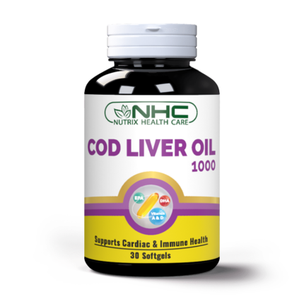 Cod Liver oil 1000 Soft Capsule