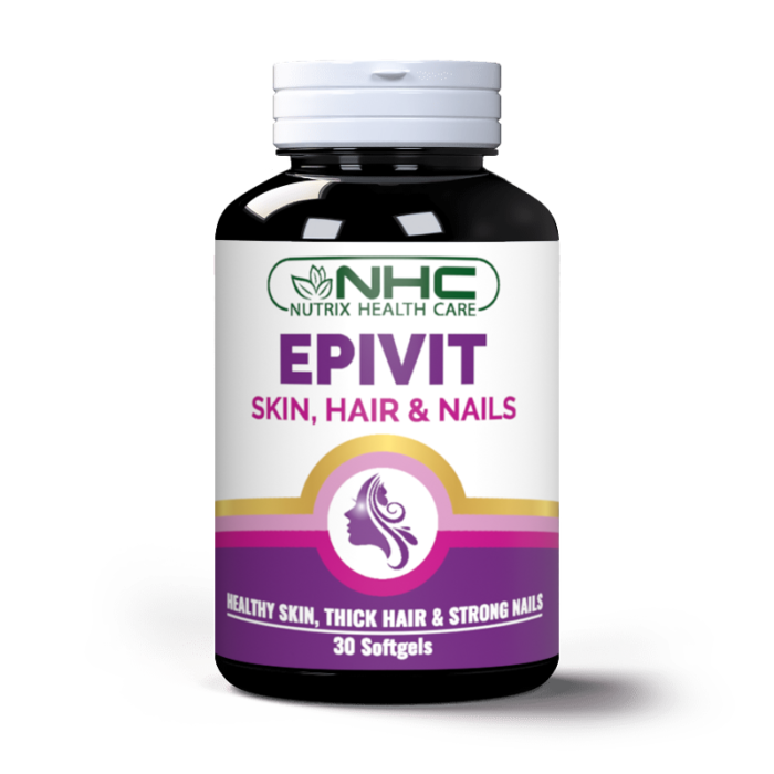 Epivit for Hairs, Nails & Skin