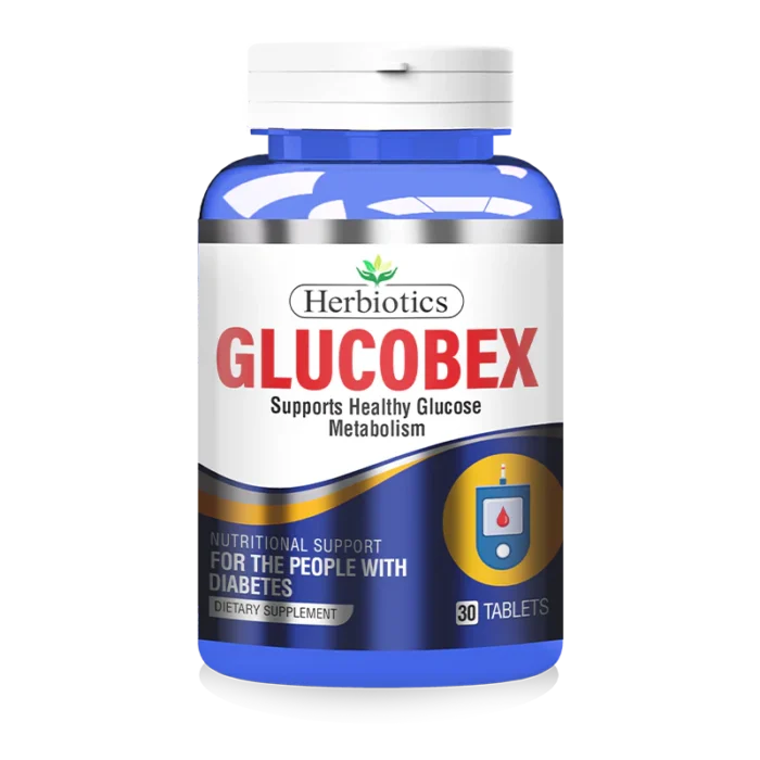 herbiotics glucobex 30 ct