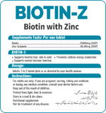 Biotin-Z Tablet