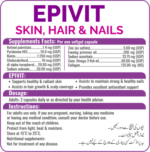 Epivit for Hairs, Nails & Skin